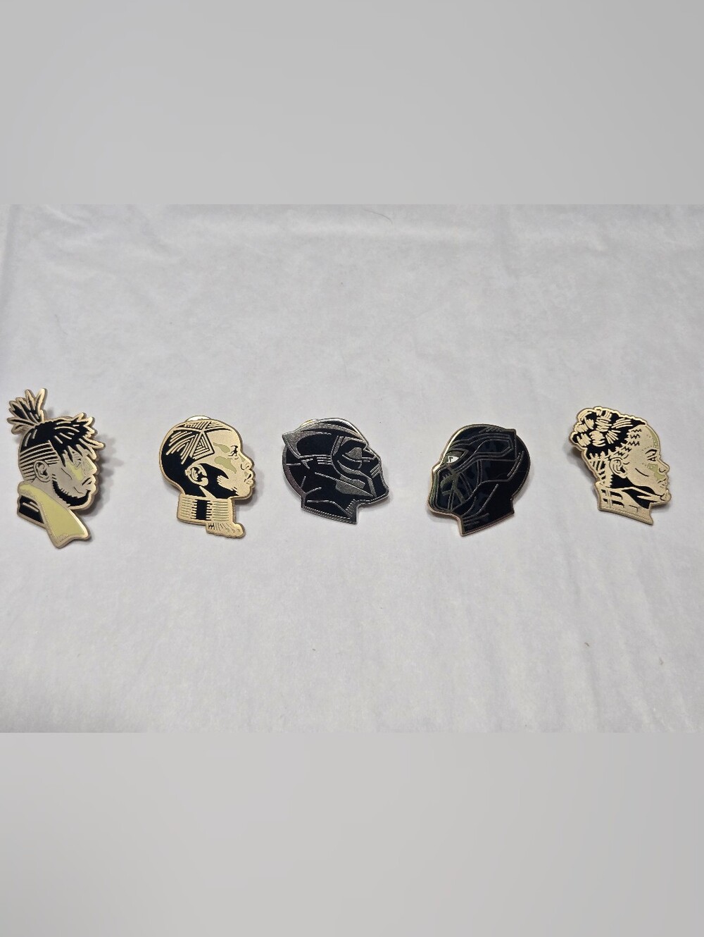 Marvel Mondo Black Panther Enamel Pin Set
